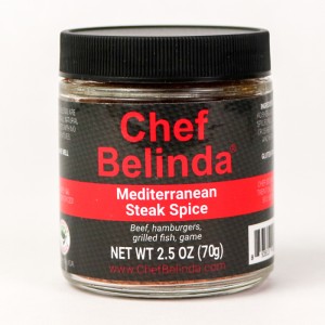 Chef Belinda Spices Mediterranean Steak Spice