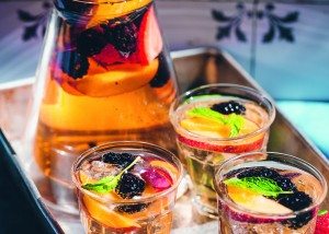 Berry Peach Sangria